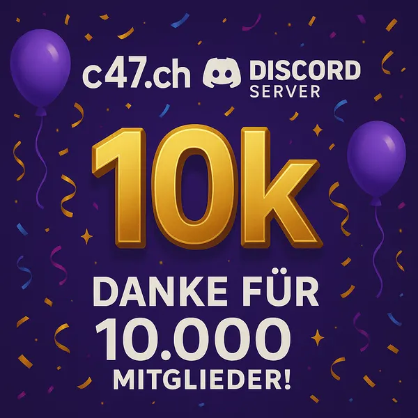 c47.ch - grösster Discord Server 10000 User Schweiz